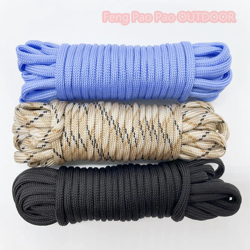KOTUDENAVY Parachute Cord Lanyard: 5m Dia. 4mm 7 Stand Cores - Outdoor Survival Equipment