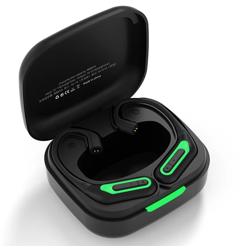 KZ AZ10 Bluetooth 5.2 Wireless Ear Hook Earphones Upgrade Cable HiFi Headset Sport Game Headphone Line For KZ ZS10 PRO ZSX ZAS