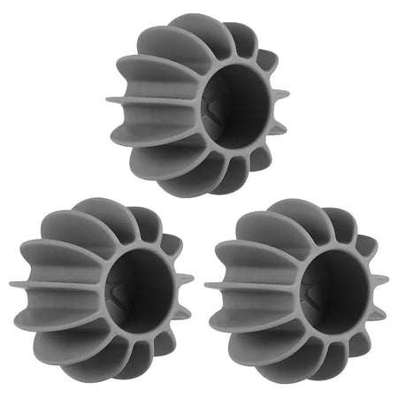 Laundry Ball Reusable Silicone Clothes Hair Cleaning Tools Pet Hair Remover Washing Machine Cat Hair Catcher Laundry Ball JIT-003-3PCS-Gery