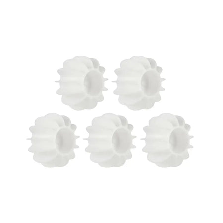 Laundry Ball Reusable Silicone Clothes Hair Cleaning Tools Pet Hair Remover Washing Machine Cat Hair Catcher Laundry Ball JIT-003-5PCS-White