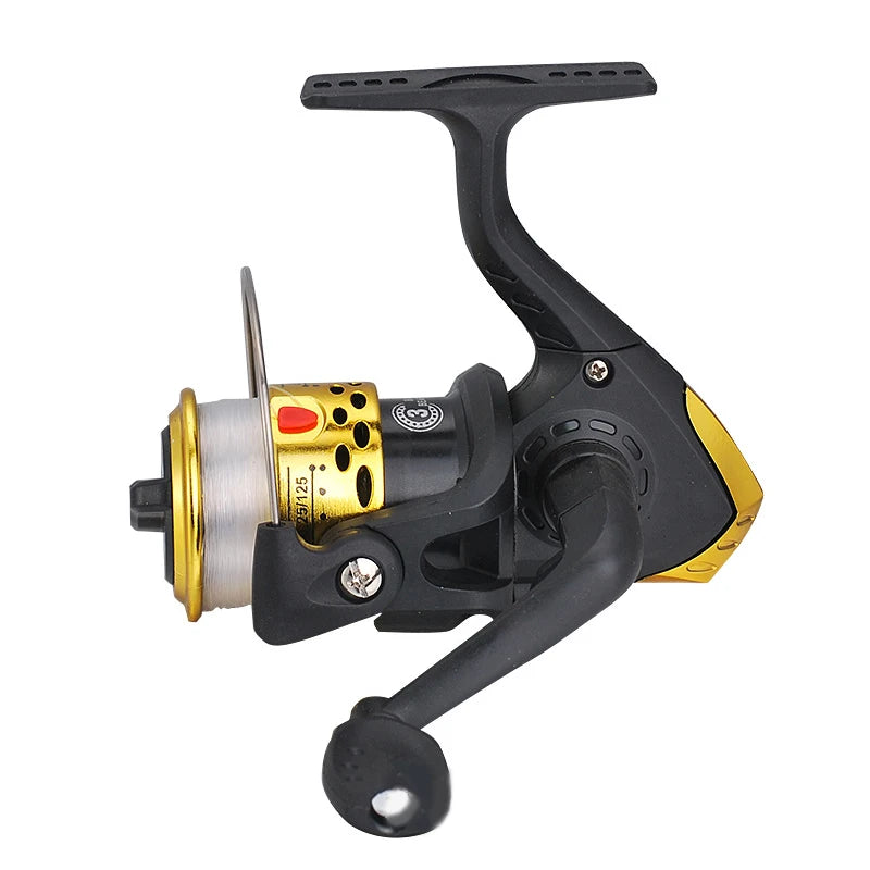 LIDAFISH Brand With Line Fishing Reels Small Reel Front Drag Spinning Wheel 5.2:1 Fishing Accessories