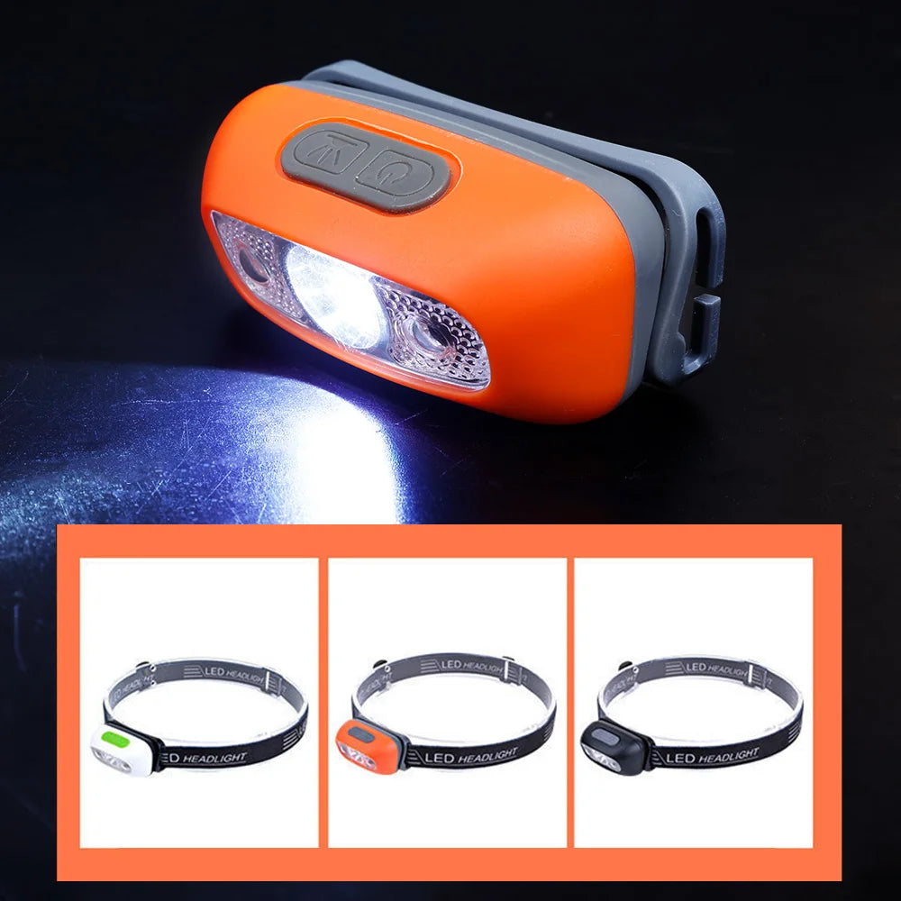 LISM Portable Mini LED Motion Sensor Headlamp