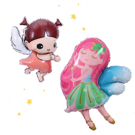 Little Fairy Angel Princess Balloons Set