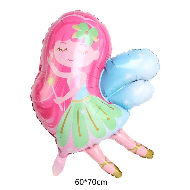 Little Fairy Angel Princess Balloons Set