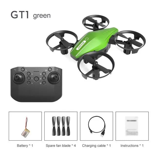 LSRC 2.4G Mini RC Stunt Drone GT1 Quadcopter Headless Mode 360&amp;deg; Roll Professional Pocket Portable Dron Gifts Toys for boys Green 1BA