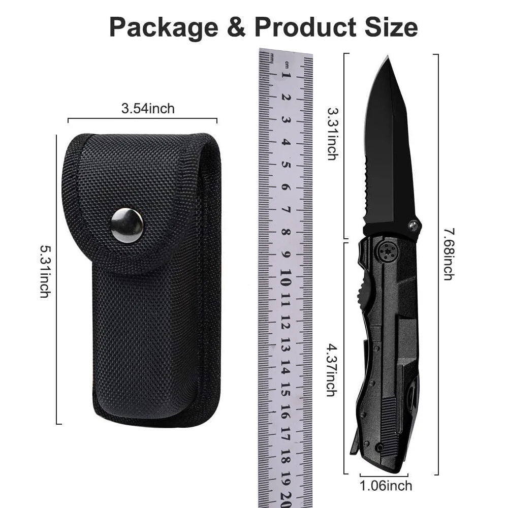 LUCHSHIY Multifunctional Knife Pliers: Outdoor Survival Essential