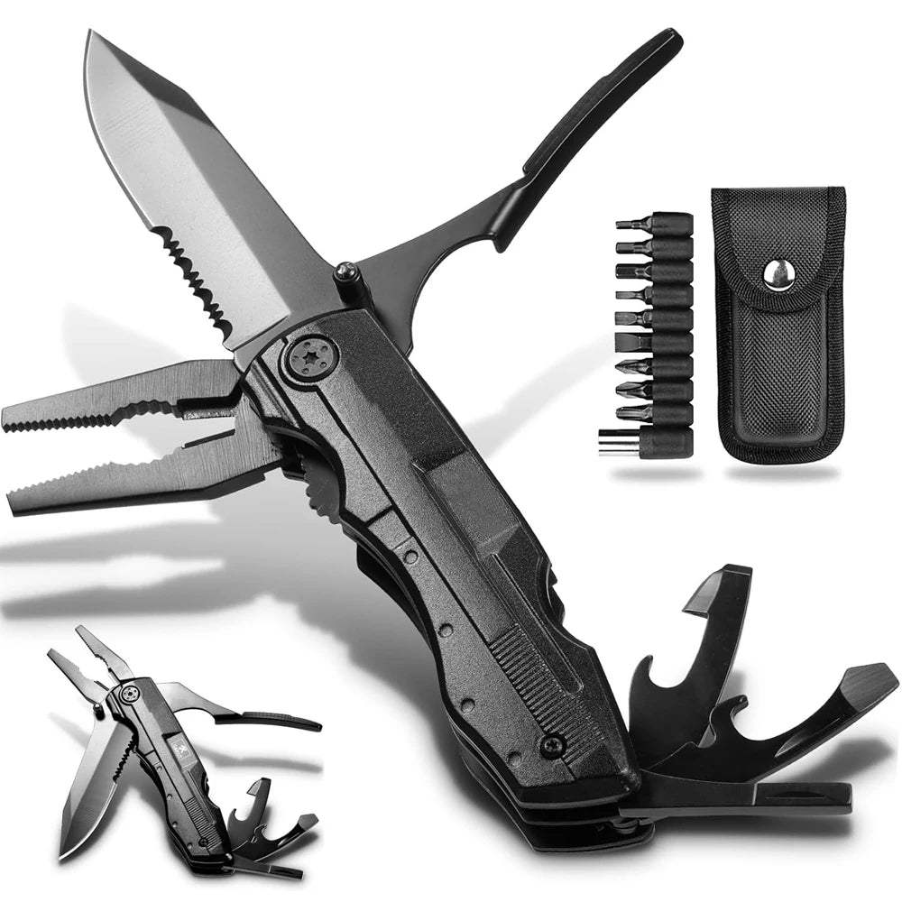 LUCHSHIY Multifunctional Knife Pliers: Outdoor Survival Essential