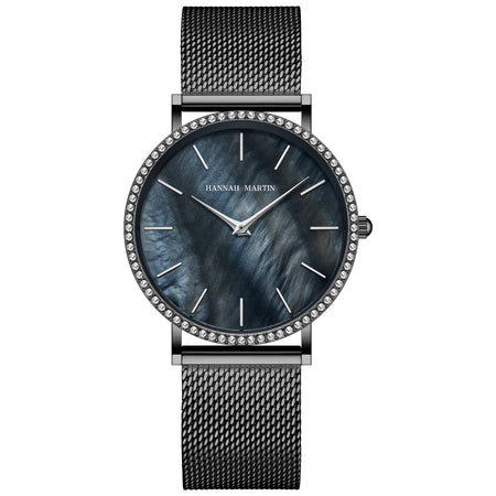 Luxury Women Watch Japanese Quartz Movement Shell Dial Rhinestone Stainless Steel Fashion Gift Box Waterproof Ladies Wristwatch Z36HWYH