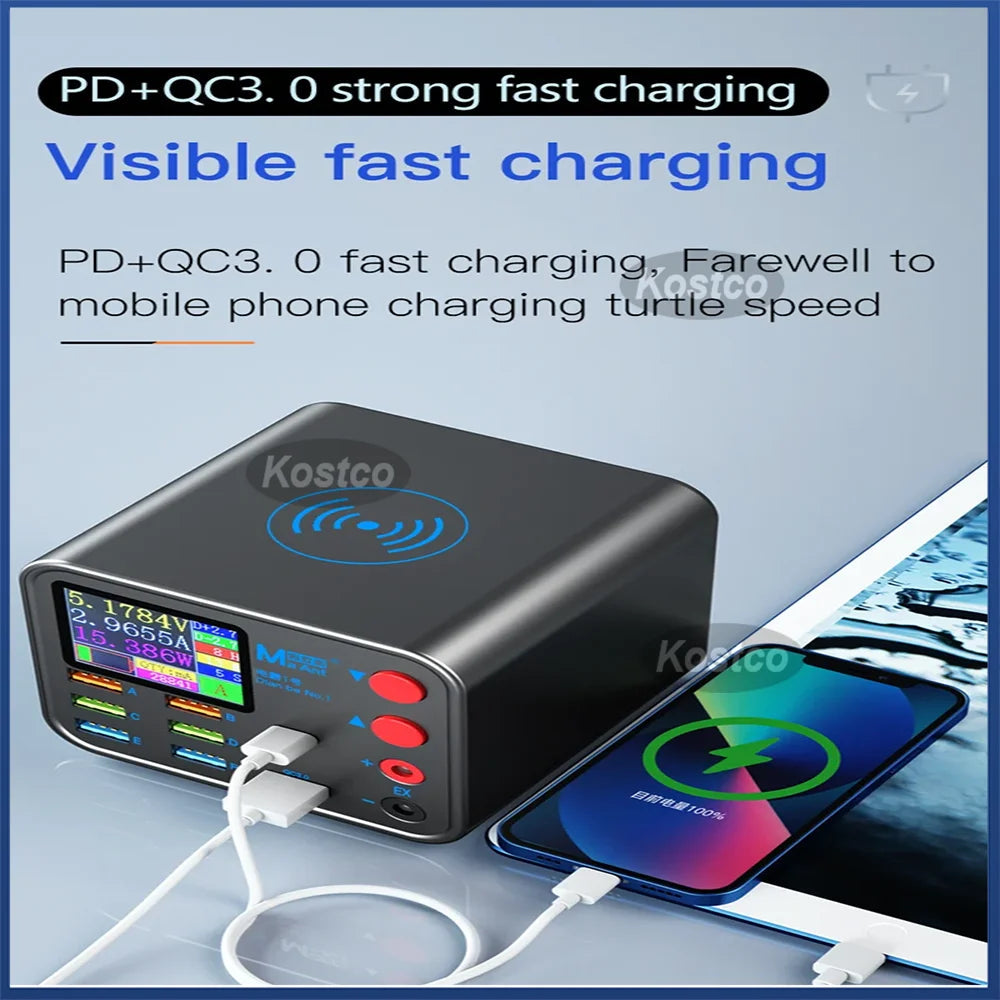 MaAnt Dianba No. 1 8-port PD Charger Mobile Phone Current Short Circuit Data Detection And Repair Function Fast Charging Tool