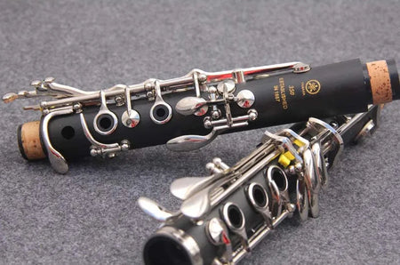Made in Japan 355 Bb Clarinet 17 Keys B Flat Musical Instruments High Quality Bakelite Tube Nickel Plated Clarinet