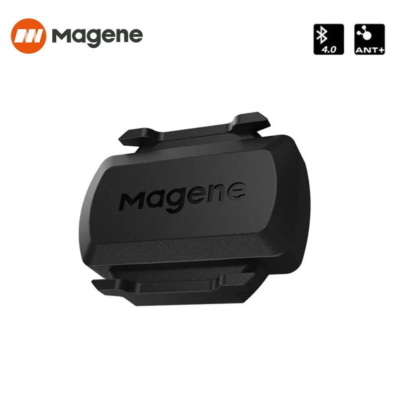 Magene S3+ Speed Cadence Sensor ANT Bluetooth Computer Speedmeter Dual Sensor Bike Accessories Compatible with WahooOnelap Zwift