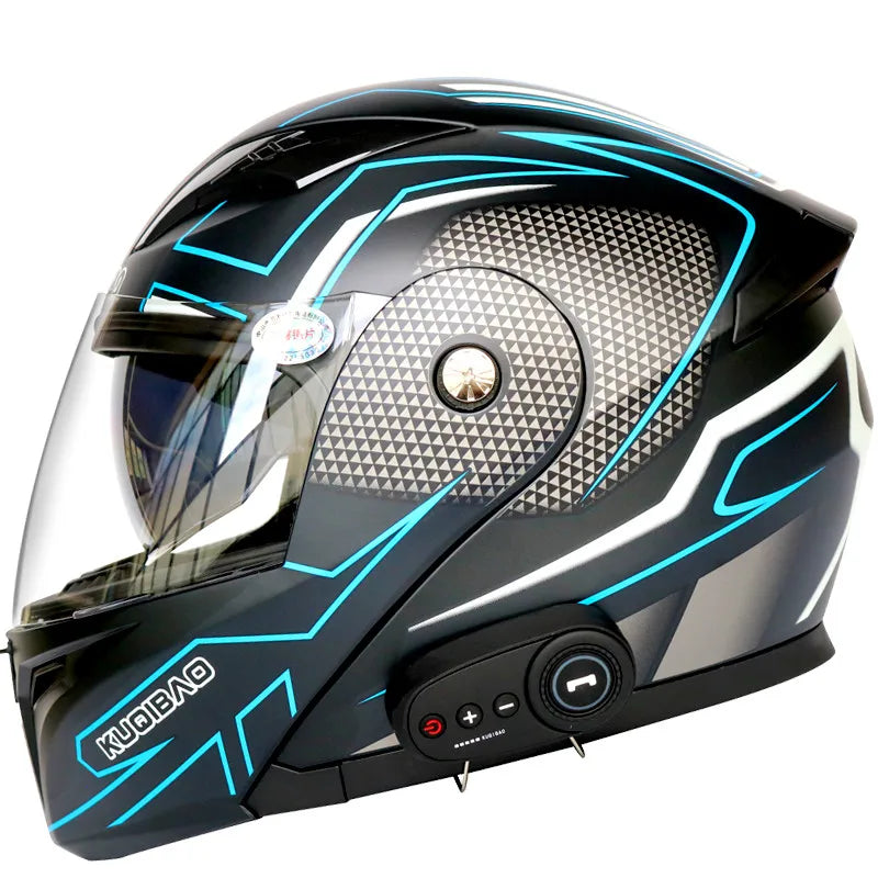 amazon bluetooth motorcycle helmet Bluetooth Motorcycle Helmet DOT Approved Flip Up Waterproof Visors