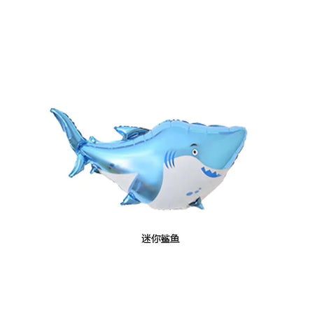 Mermaid Ocean Marine Life Party Balloons for Kids' Celebration mini shark