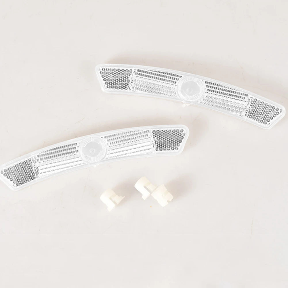 MEROCA 4pcs Bicycle Wheel Spoke Reflectors
