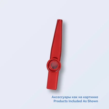 Metal Kazoo Lightweight Portable For Beginner Flute Instrument Music Lovers Woodwind Instrument Simple Design Lightweight Kazoo