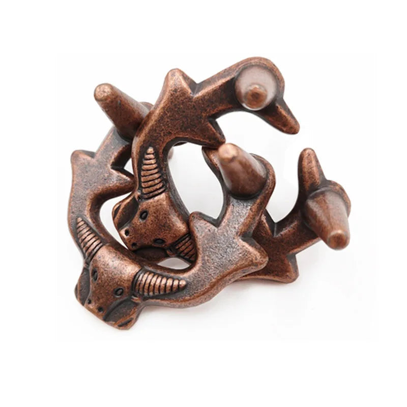 Metal Puzzle Toys For Children Adults Rompecabezas Metalico 3D IQ Brain Teaser Casse Tete Juguetes Y Aficiones u0438u0433u0440u0443u0448u043au0438 u0434u043bu044f u0434u0435u0442u0435u0439 TTB19