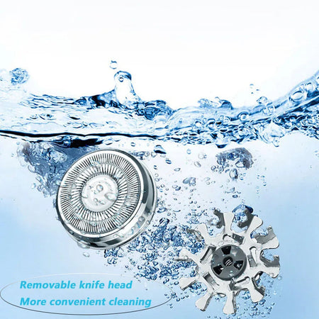 Mini Electric Shaver for Men Portable Beard Knife TYPE-C Charging Shavers Face Body Razor with Digital Power Display