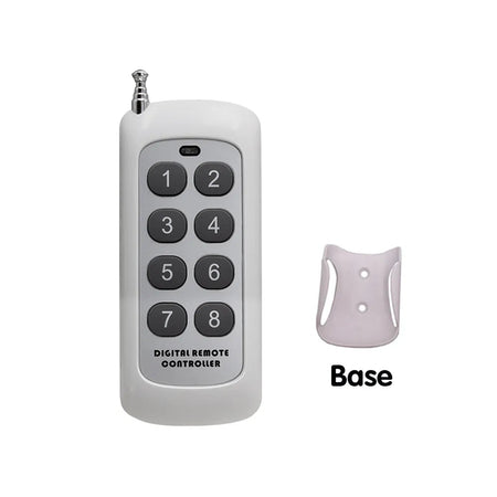 Mini Wireless Smart Light Switch with Remote Control 200M Distance 433 Mhz RF Relay Receiver Ac220V Switch for Home Led Lamp Fan