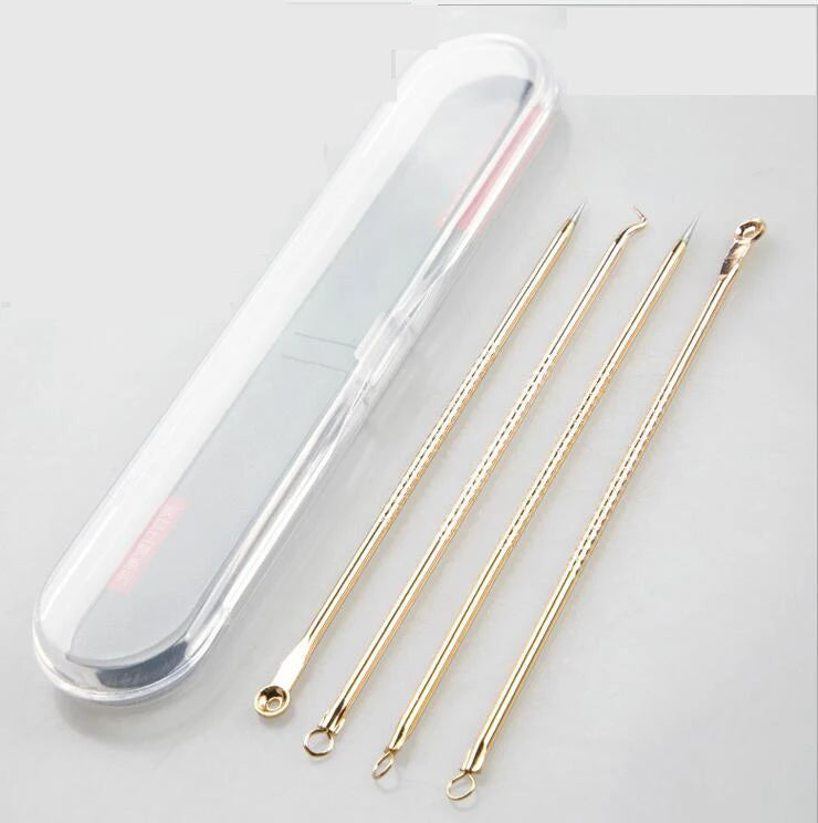 miqmi Portable Blackhead Remover Vacuum with 3 Suction Levels Gold