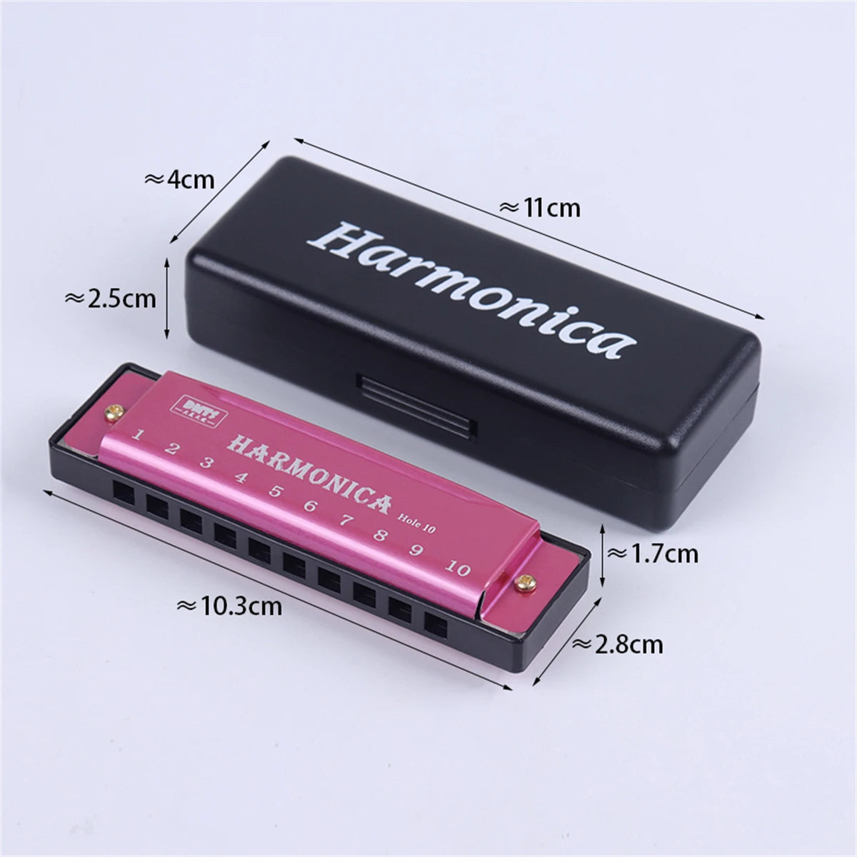 Miwayer 10-Hole Professional Harmonica in Key of C