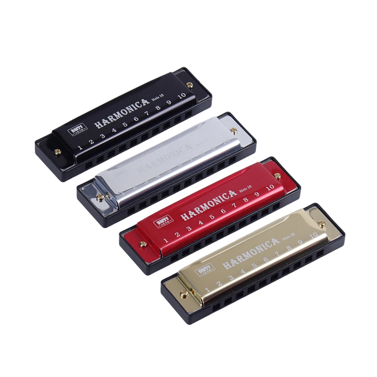 Miwayer 10-Hole Professional Harmonica in Key of C