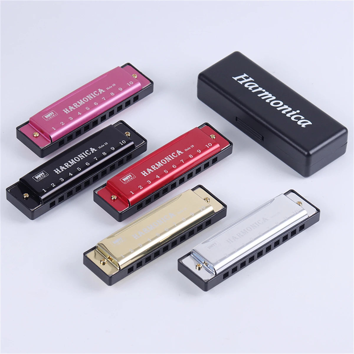 Miwayer 10-Hole Professional Harmonica in Key of C