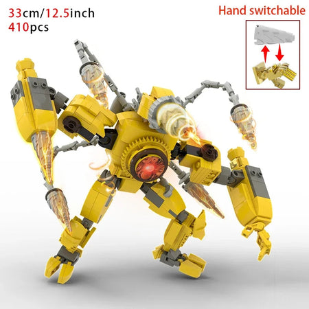 Moc Skibidi Toilet Action Figures Model builing Blocks Camerman Titan Speakerman Surveillance Man TVMan Boys Toys For Kids Gifts