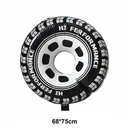 Monster Truck Birthday Party Decor Set Silver