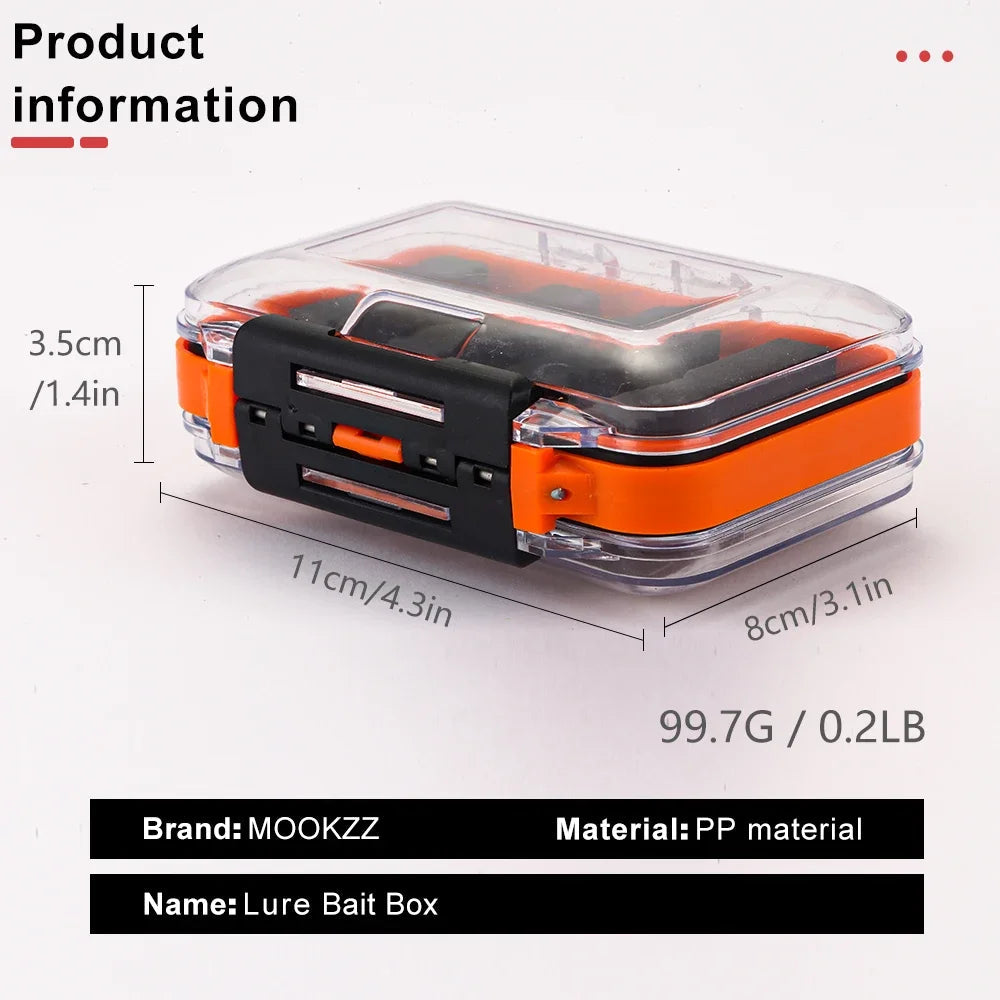 MOOKZZ New small  Fishing Tackle  Box     99.7G JP(Origin)