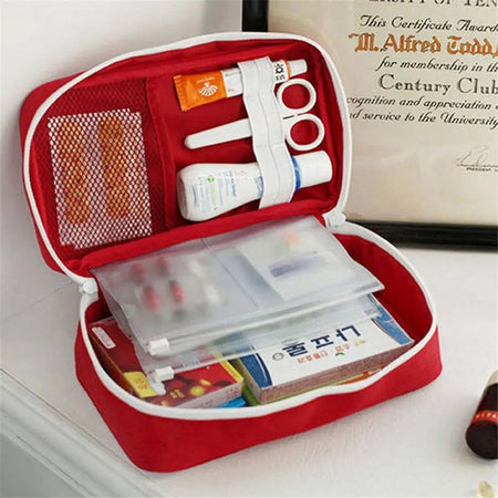 MOONBIFFY First Aid Kit Bag - Emergency Medical Rescue Box