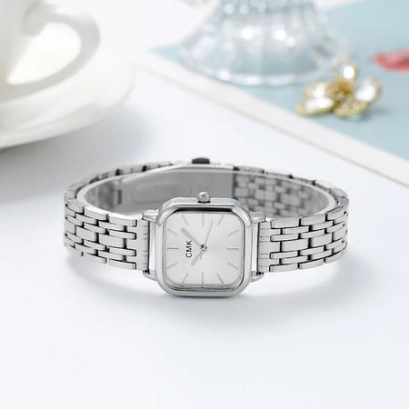 MOONBIFFY Steel Chain Fashion Watch for Women