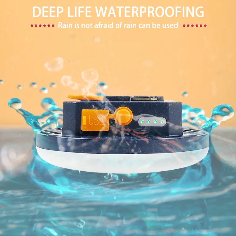 MOSLIGHTING Tent Light Rechargeable Lantern Portable Emergency Night Market Light Outdoor Camping Bulb Lamp Flashlight Home LED