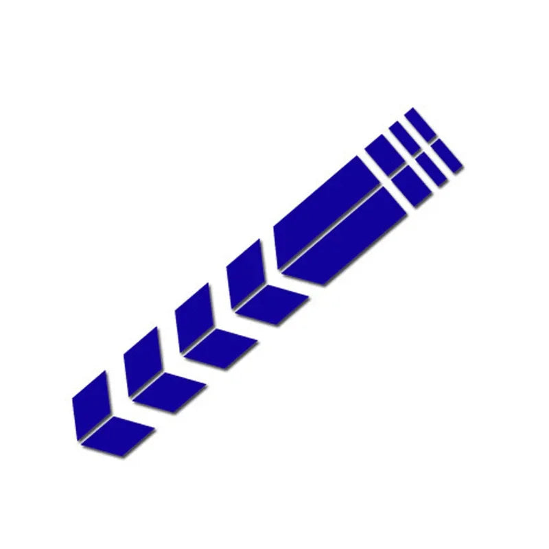 Motorcycle Arrow Stripe Stickers Fender Paste Universal Waterproof Oilproof Reflective Motorbike Tape Decal Moto Accessories