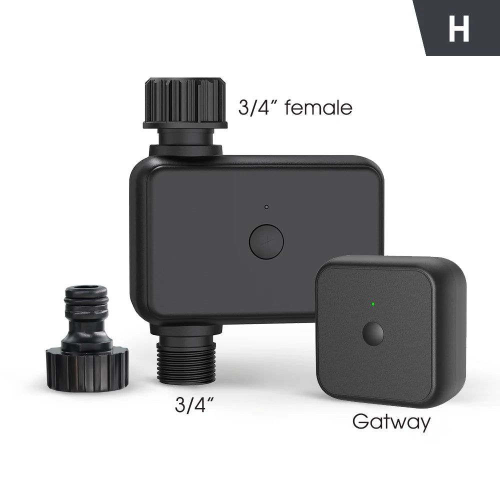 MUCIAKIE 30-50M 2-IN-1 Misting Spray Drip Irrigation System Hx Wifi Timer