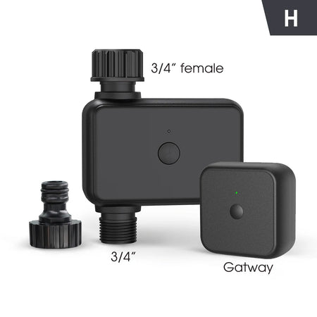 MUCIAKIE 30-50M 2-IN-1 Misting Spray Drip Irrigation System Hx Wifi Timer