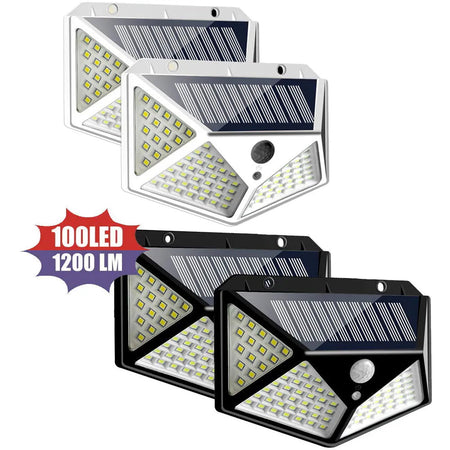Multifunctional LED Solar Lights With Motion Sensor Outdoor Garden Courtyard Waterproof Decoration 180 Degree Lighting Wall Lamp