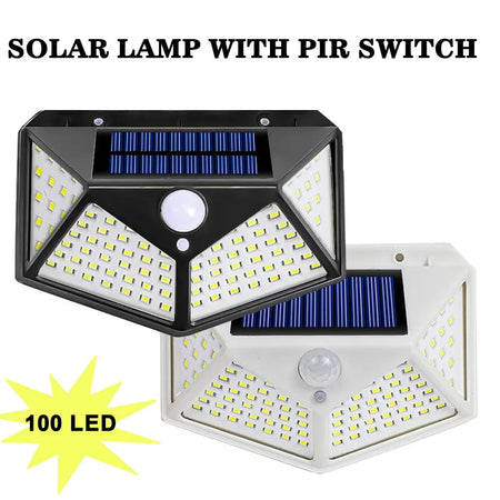 Multifunctional LED Solar Lights With Motion Sensor Outdoor Garden Courtyard Waterproof Decoration 180 Degree Lighting Wall Lamp