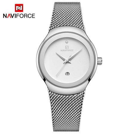 NAVIFORCE 2022 Women Watches Luxury Rose Gold Ultra Thin Ladies Watch Luxury Waterproof Quartz WristWatch Woman Relogio Feminino