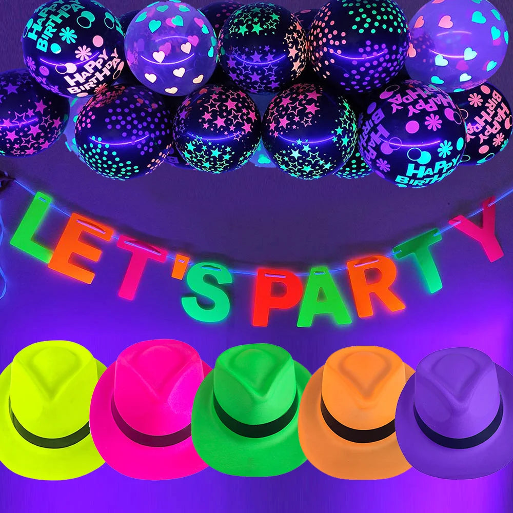 Neon Glow Party Decor Set