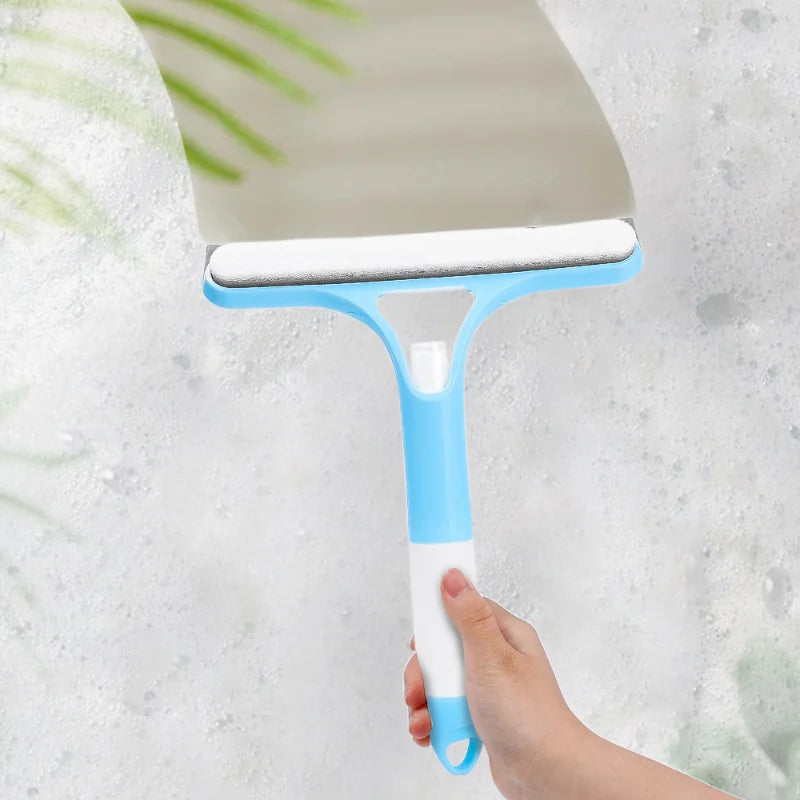 New 3 In 1 Car Windshield Window Wiper Window Clean Tools Glass Wiper Kitchen Bathroom Cleaning Brush Car Cleaning Accessories