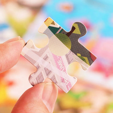 New 30 Pieces Wooden 3d Puzzles Cartoon Animal Jigsaw Puzzle Board Game Preschool Montessori Educational Toys For Children