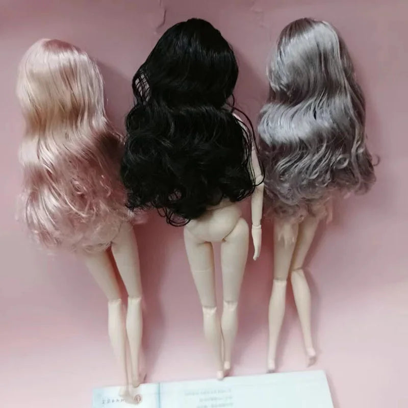 New 30cm Lady Doll Toy 26 Joints Movable Doll Girls Play House Diy Dress Up Toys