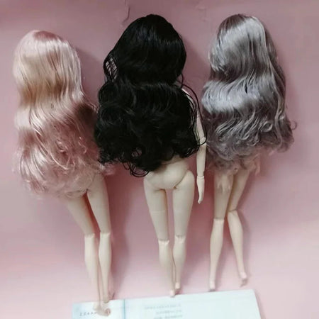 New 30cm Lady Doll Toy 26 Joints Movable Doll Girls Play House Diy Dress Up Toys