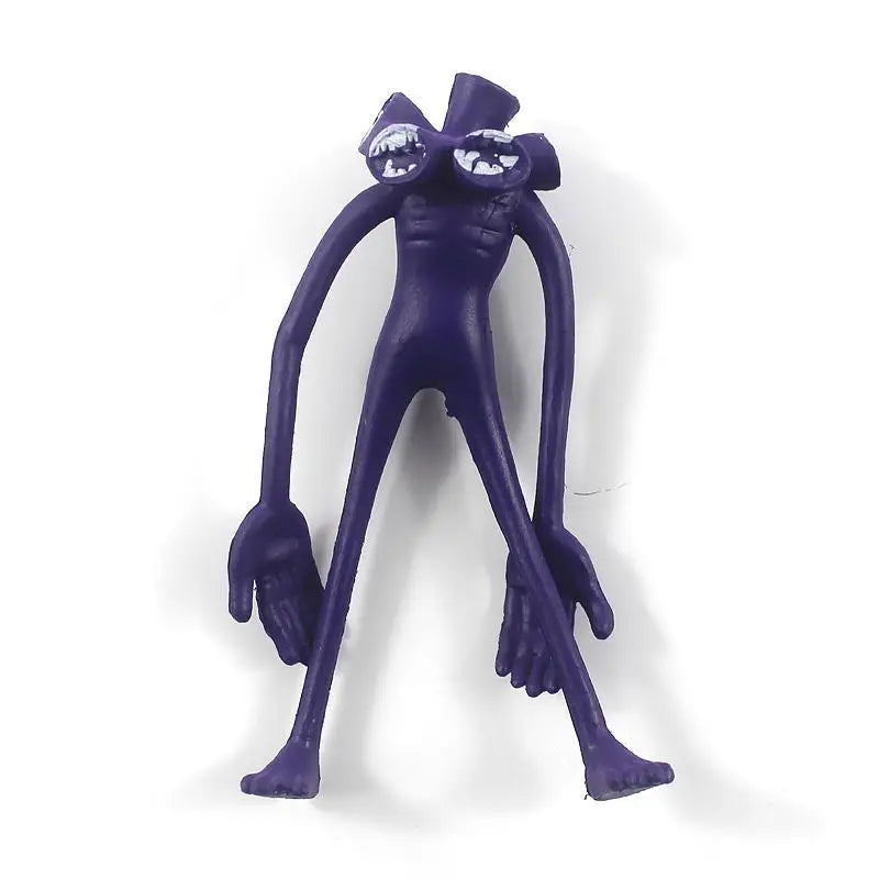 NEW 8pcs/set Siren Head PVC Toy Action Figures Sirenhead Figure Horror Models Funny Head Toys for Kids Children Birthday Gift