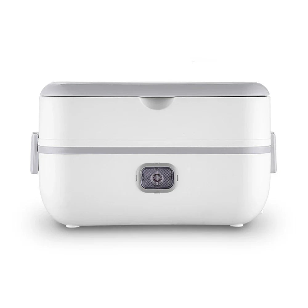 New Electric Lunch Box Portable Double Thermal Insulation Lunch Box with Stainless Steel Liners Home Food Heating Container Boxs Single layer / EU