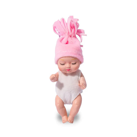 New Fashion 11cm Simulation Rebirth Dolls Toy Mini Cute Sleeping Baby Series Doll Cartoon Animal Toy for Kids Birthday Gift 11x5cm / 6
