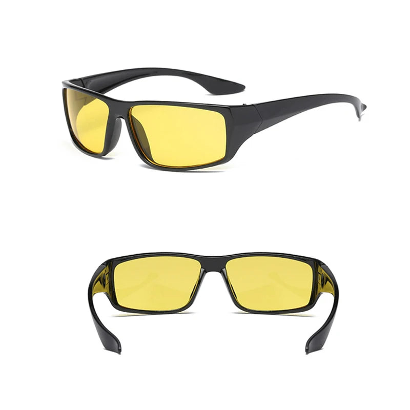 Night Vision Polarized Driving Glasses with Anti-Glare Protection Yellow