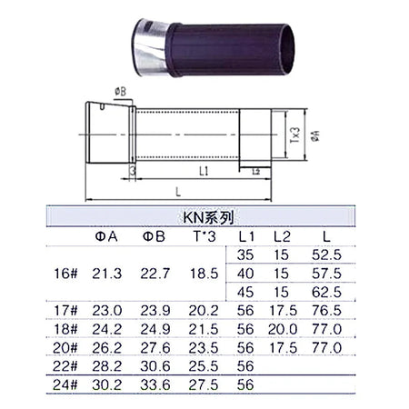 NooNRoo EVA Foam Fore Grips For  KDPS16# Reel Seat Repair Components Fishing Rod DIY Rod Building