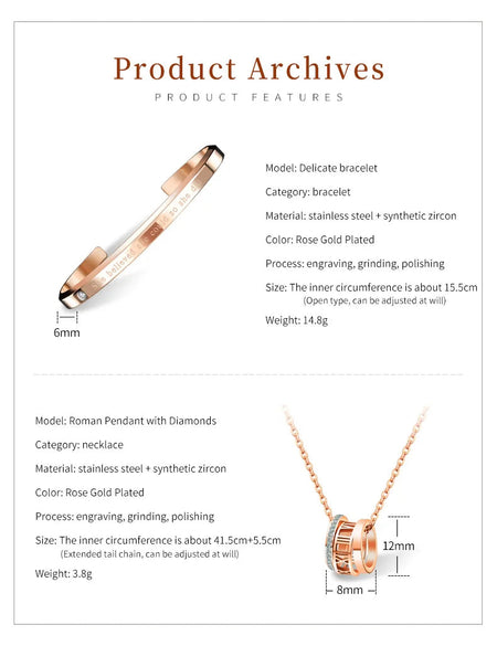 OLEVS Watch Women Rose Gold Top Brand Luxury JAPAN Movement Quartz Ultra Thin Ladies Watch Calendar Date Necklace Watch Set