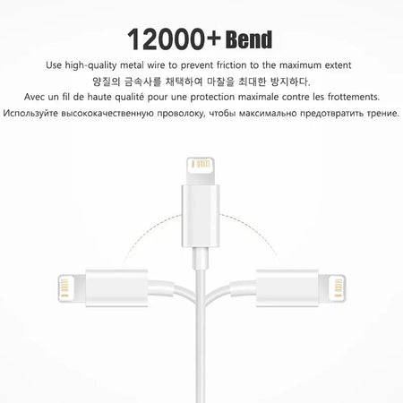 Original 20W PD Fast Charging USB Type C to Lightning Cable For iPhone 14 13 12 11 Charge Data Wire Cord Phone Accessories